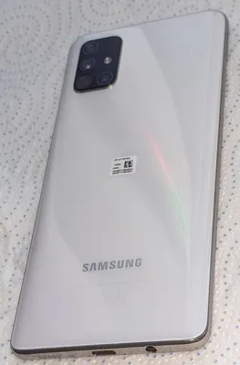 Samsung Galaxy A71 phone