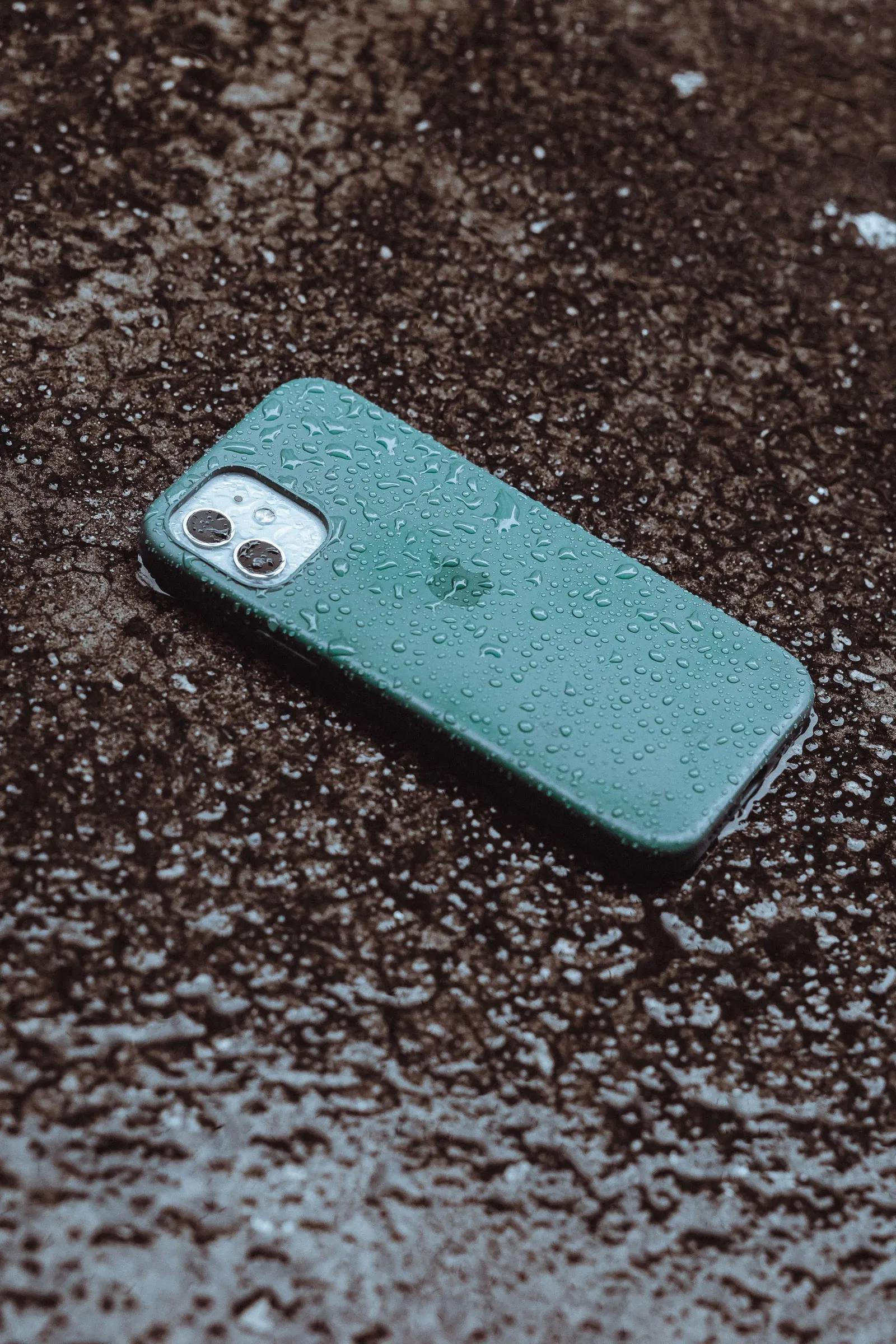 Wet phone in the rain, Prince Mobile Service Center Kota