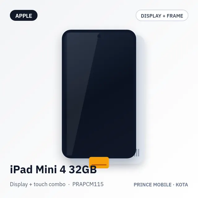 iPad Mini 4 32GB Display Combo (LCD + Touch, with Frame)