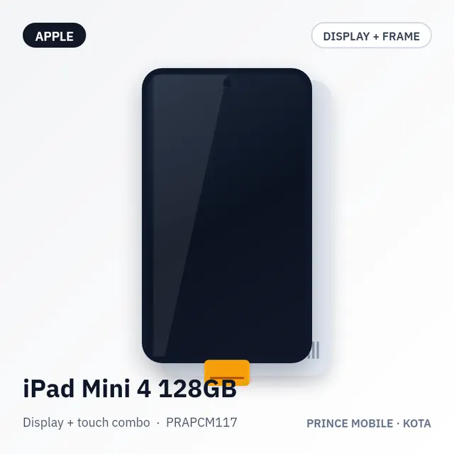iPad Mini 4 128GB Display Combo (LCD + Touch, with Frame)