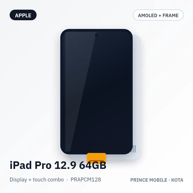 iPad Pro 12.9 64GB Display Combo (LCD + Touch, with Frame)