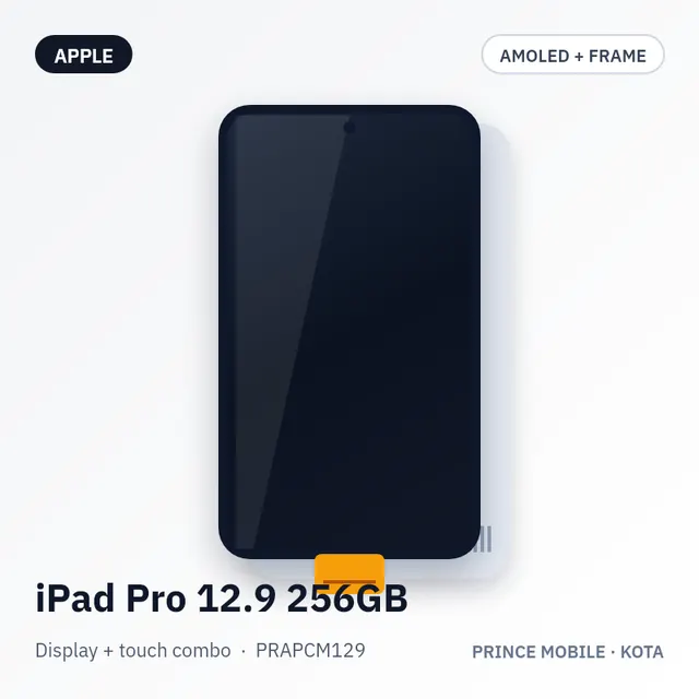 iPad Pro 12.9 256GB Display Combo (LCD + Touch, with Frame)
