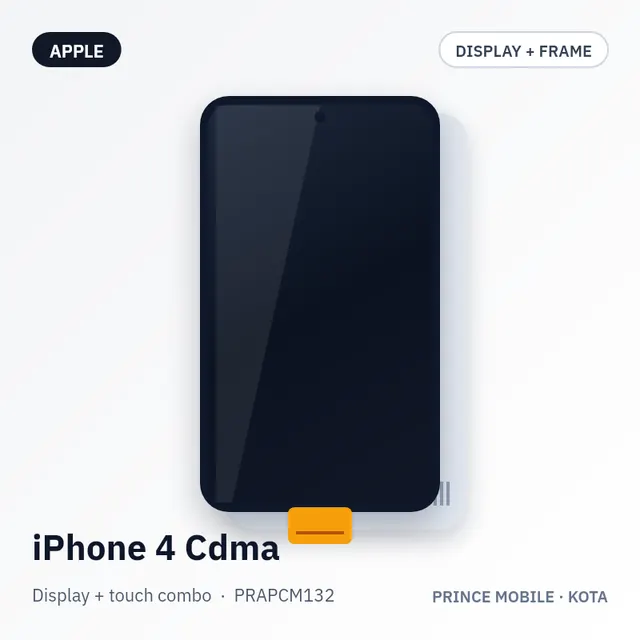 iPhone 4 Cdma Display Combo (LCD + Touch, with Frame)