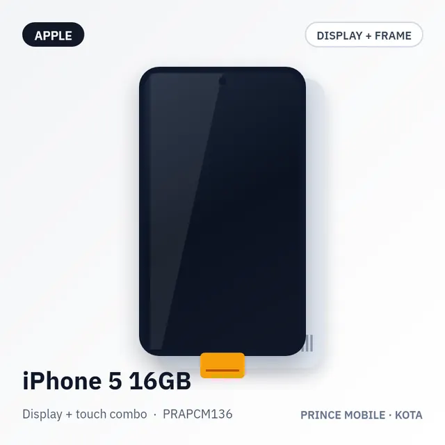 iPhone 5 16GB Display Combo (LCD + Touch, with Frame)