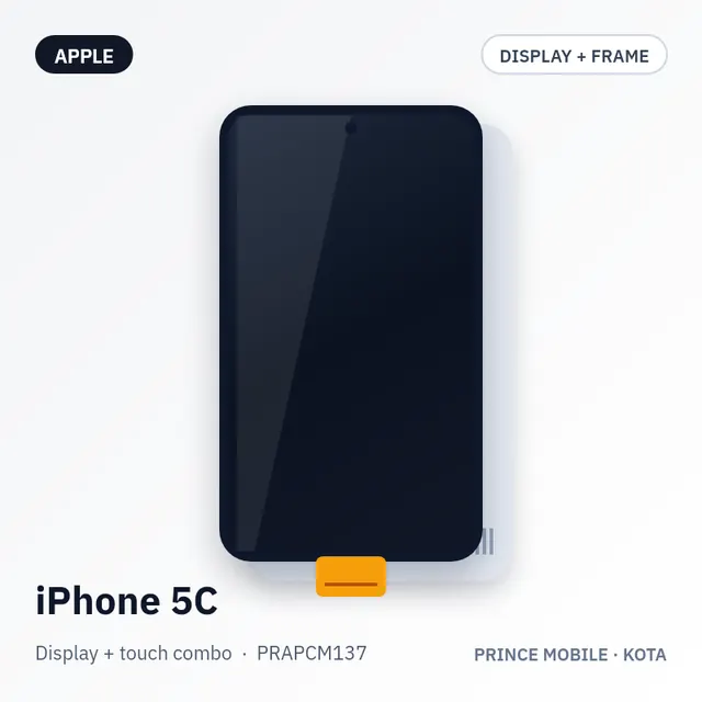 iPhone 5C Display Combo (LCD + Touch, with Frame)