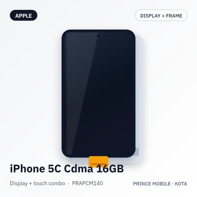 iPhone 5C Cdma 16GB Display Combo (LCD + Touch, with Frame)