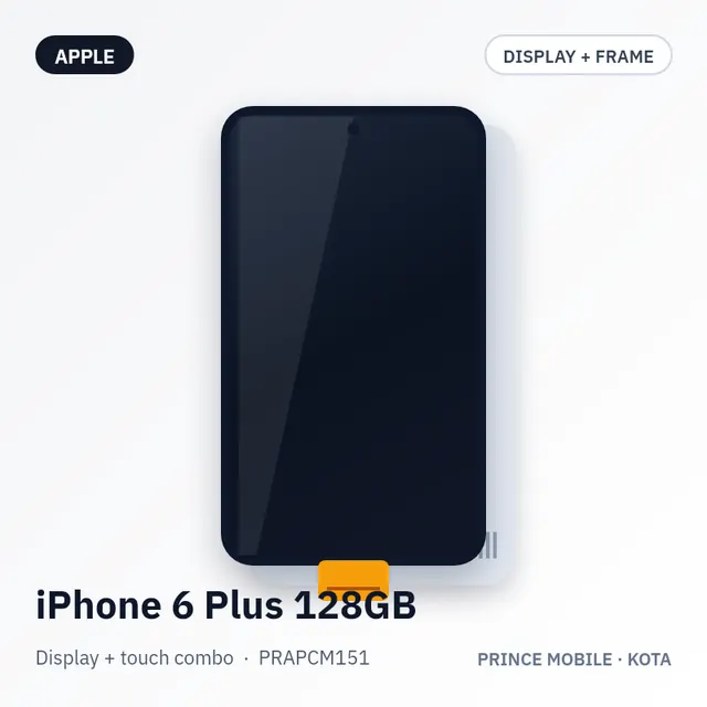 iPhone 6 Plus 128GB Display Combo (LCD + Touch, with Frame)