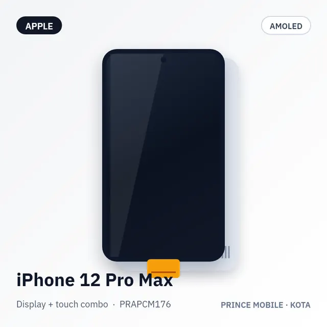 iPhone 12 Pro Max Display Combo (AMOLED + Touch)