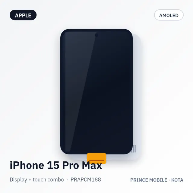 iPhone 15 Pro Max Display Combo (AMOLED + Touch)