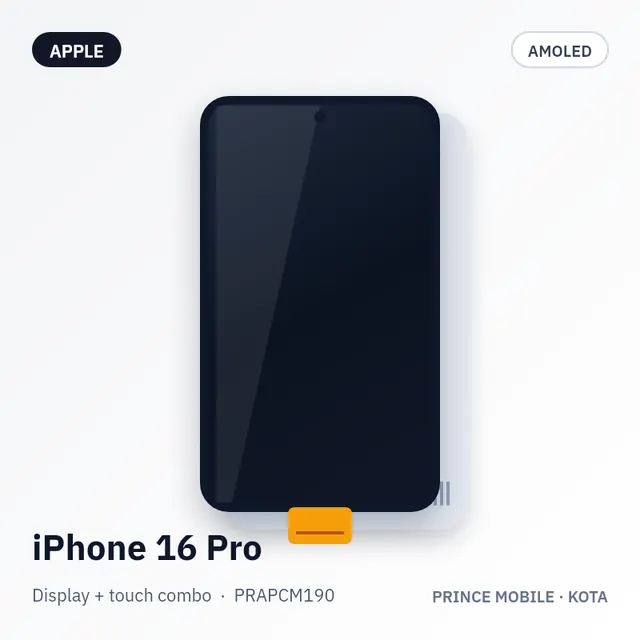 iPhone 16 Pro Display Combo (AMOLED + Touch)