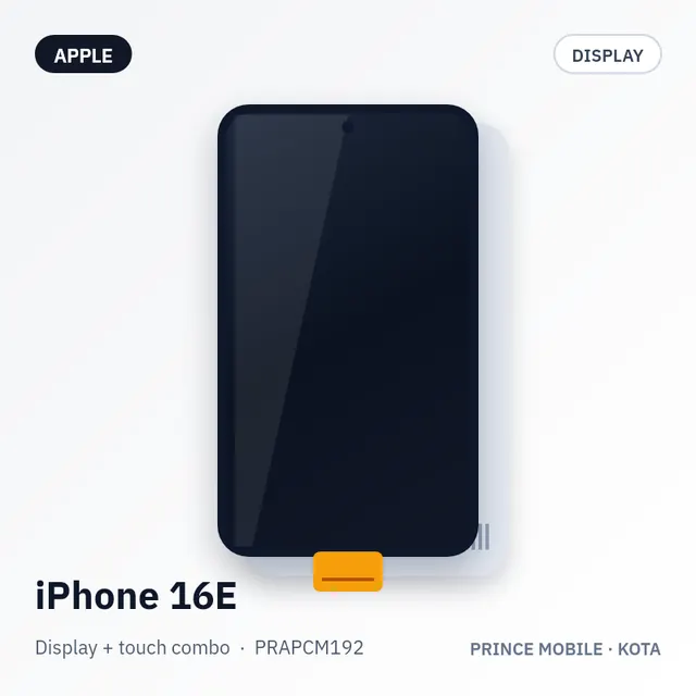 iPhone 16E Display Combo (LCD + Touch)