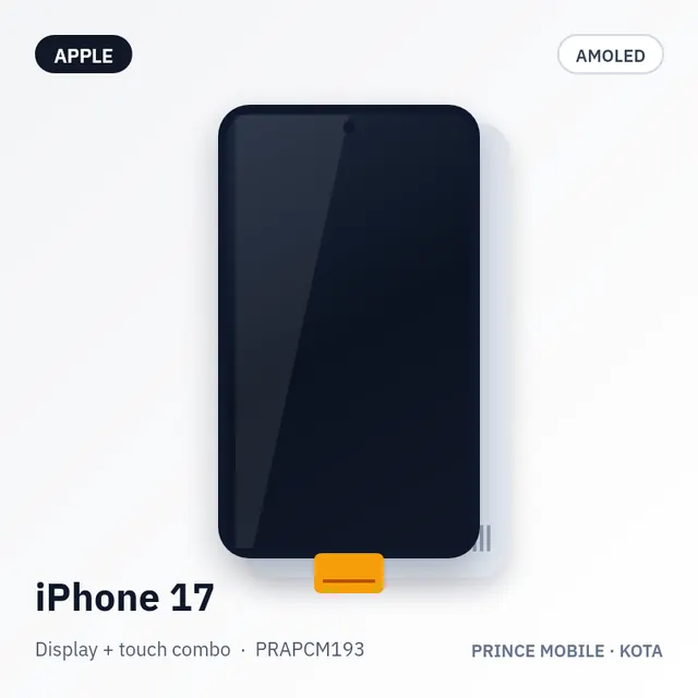 iPhone 17 Display Combo (AMOLED + Touch)