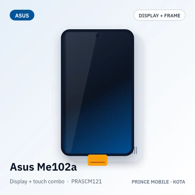 Asus Me102a Display Combo (Screen + Touch, with Frame)