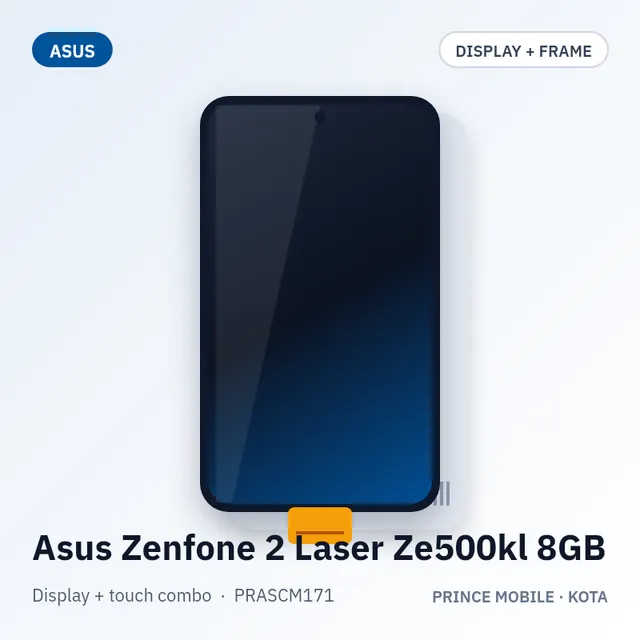 Asus Zenfone 2 Laser Ze500kl 8GB Display Combo (Screen + Touch, with Frame)