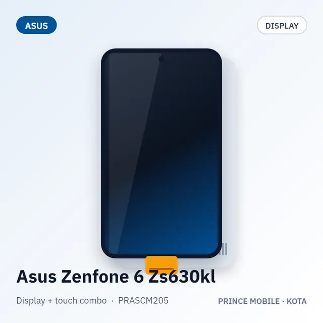 Asus Zenfone 6 Zs630kl Display Combo (Screen + Touch)