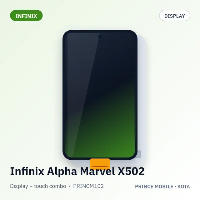 Infinix Alpha Marvel X502 Display Combo (Screen + Touch)