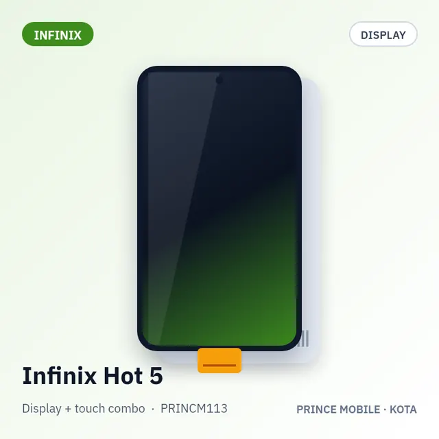 Infinix Hot 5 Display Combo (Screen + Touch)