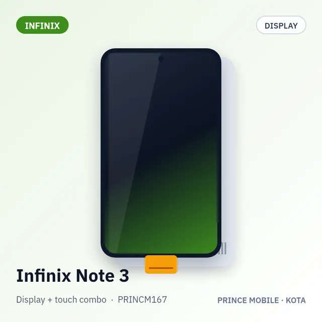 Infinix Note 3 Display Combo (Screen + Touch)