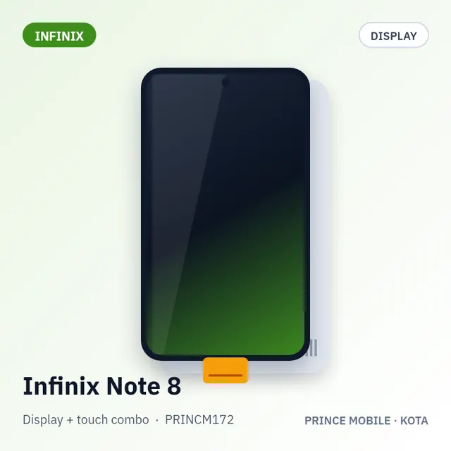 Infinix Note 8 Display Combo (Screen + Touch)
