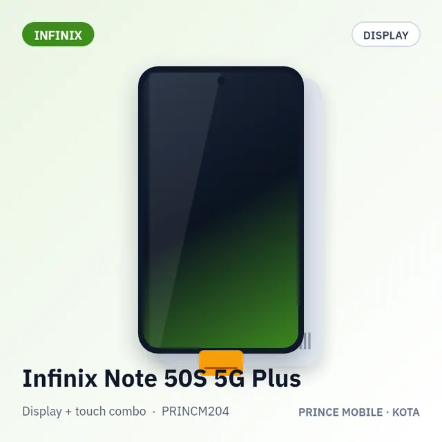 Infinix Note 50S 5G Plus Display Combo (Screen + Touch)