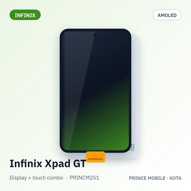 Infinix Xpad GT Display Combo (AMOLED + Touch)