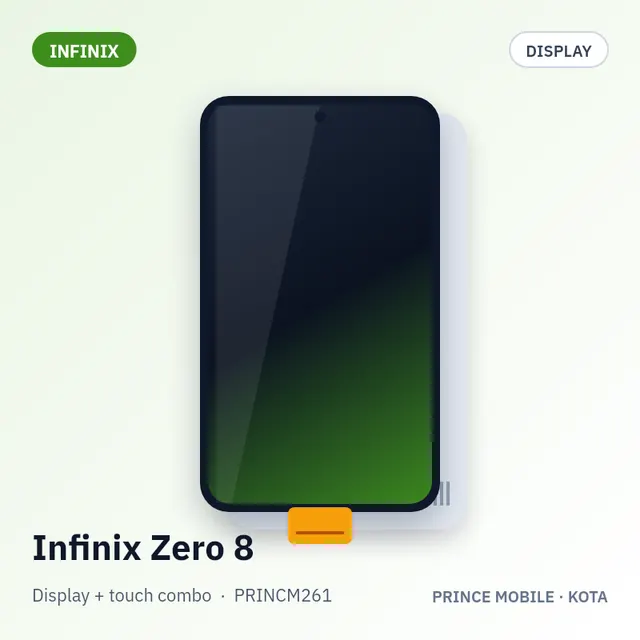 Infinix Zero 8 Display Combo (Screen + Touch)