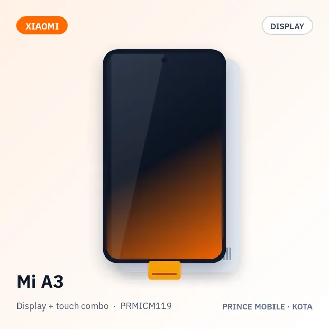Mi A3 Display Combo (Screen + Touch)