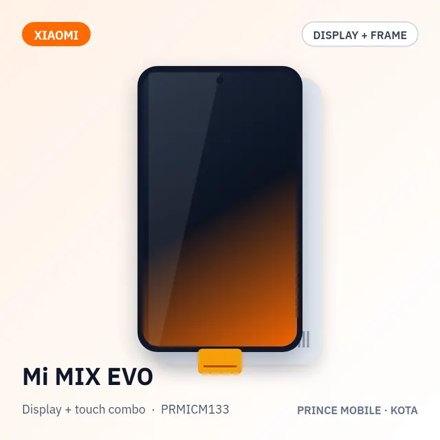 Mi MIX EVO Display Combo (Screen + Touch, with Frame)
