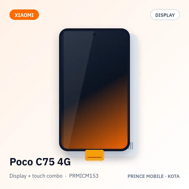 Poco C75 4G Display Combo (Screen + Touch)