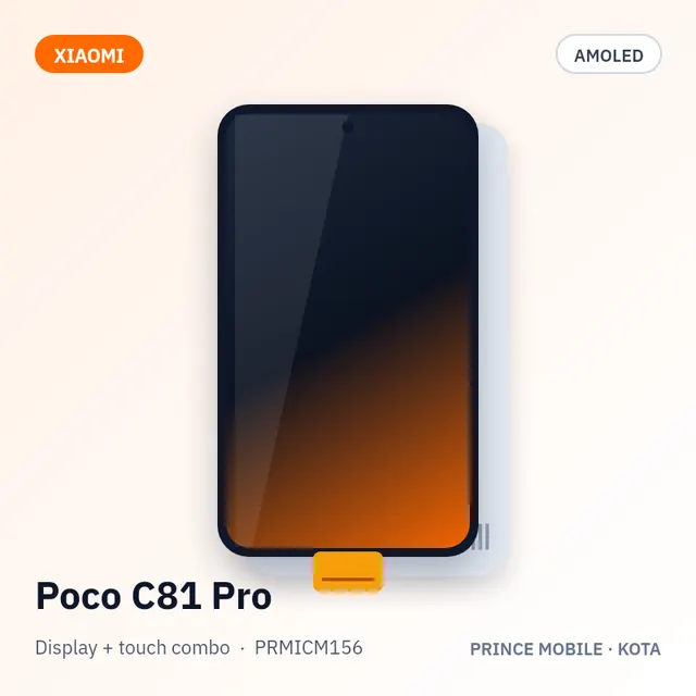 Poco C81 Pro Display Combo (AMOLED + Touch)