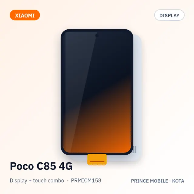 Poco C85 4G Display Combo (Screen + Touch)
