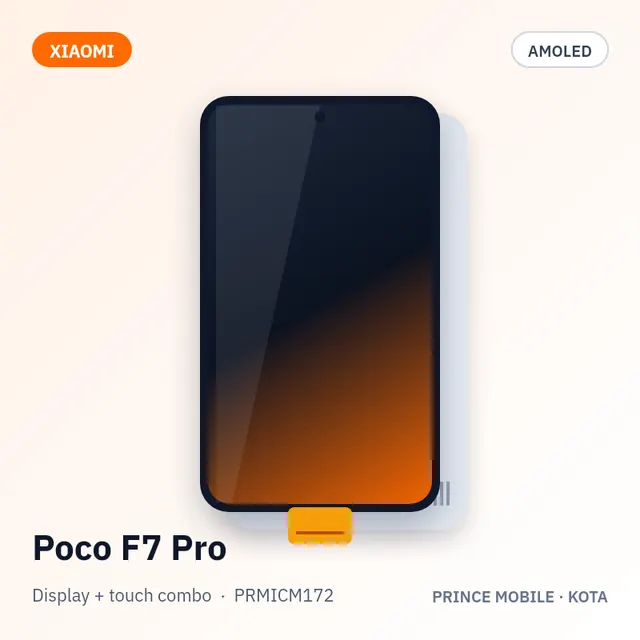 Poco F7 Pro Display Combo (AMOLED + Touch)