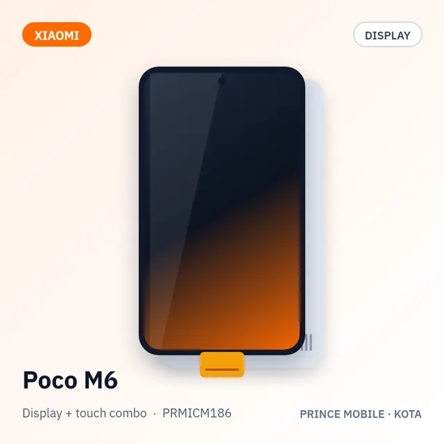 Poco M6 Display Combo (Screen + Touch)