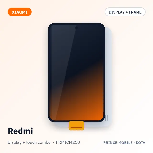 Redmi Display Combo (Screen + Touch, with Frame)