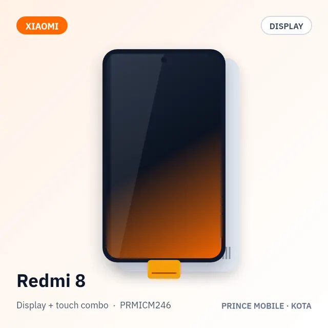 Redmi 8 Display Combo (Screen + Touch)