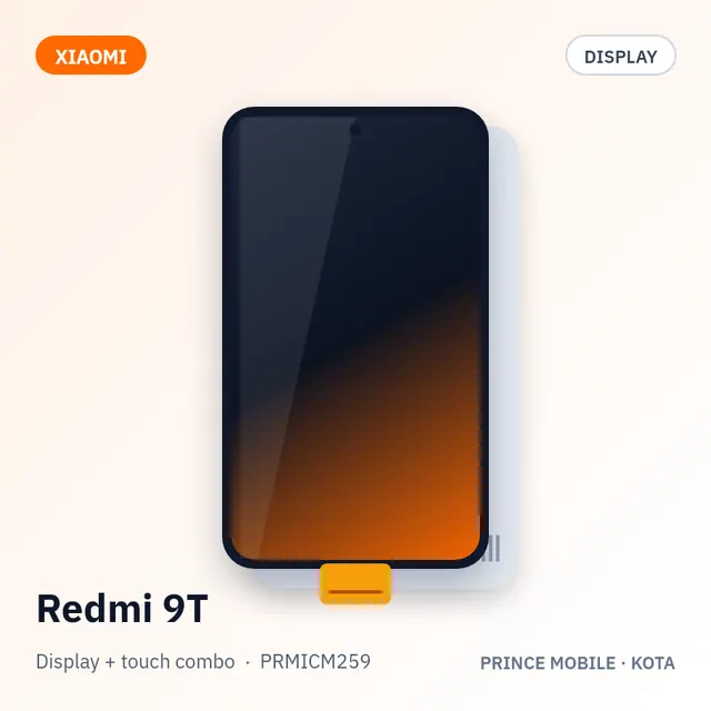 Redmi 9T Display Combo (Screen + Touch)