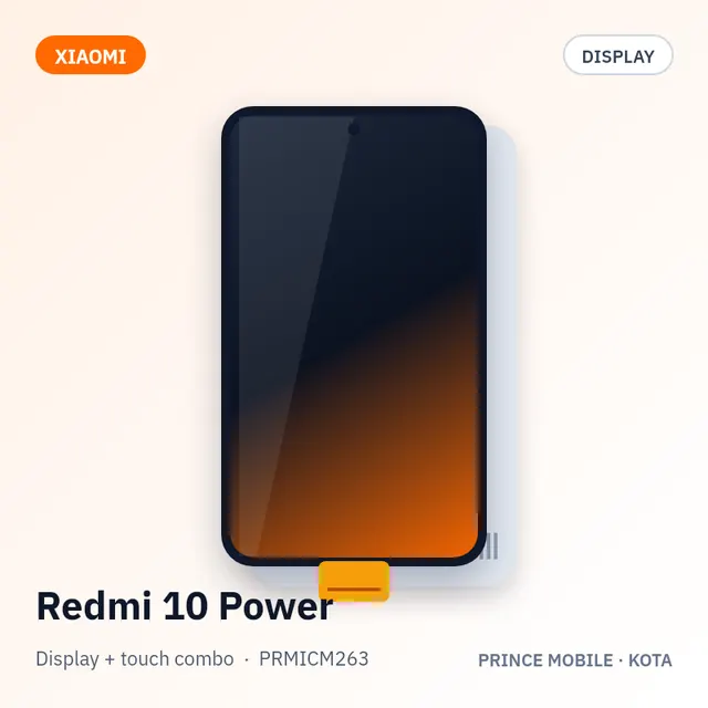 Redmi 10 Power Display Combo (Screen + Touch)