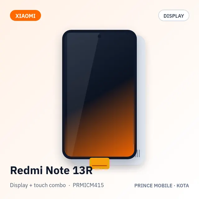 Redmi Note 13R Display Combo (Screen + Touch)