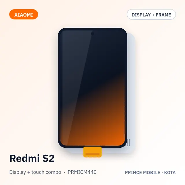 Redmi S2 Display Combo (Screen + Touch, with Frame)