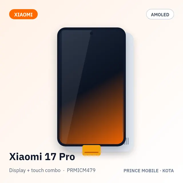 Xiaomi 17 Pro Display Combo (AMOLED + Touch)