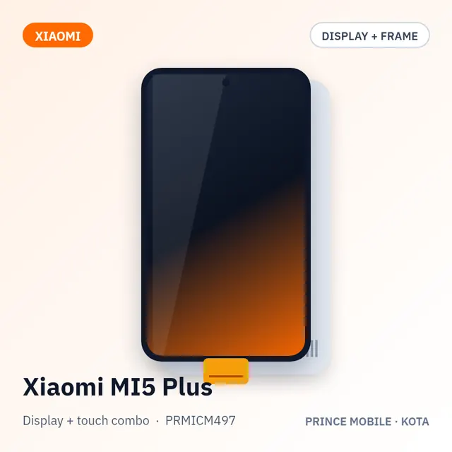 Xiaomi MI5 Plus Display Combo (Screen + Touch, with Frame)