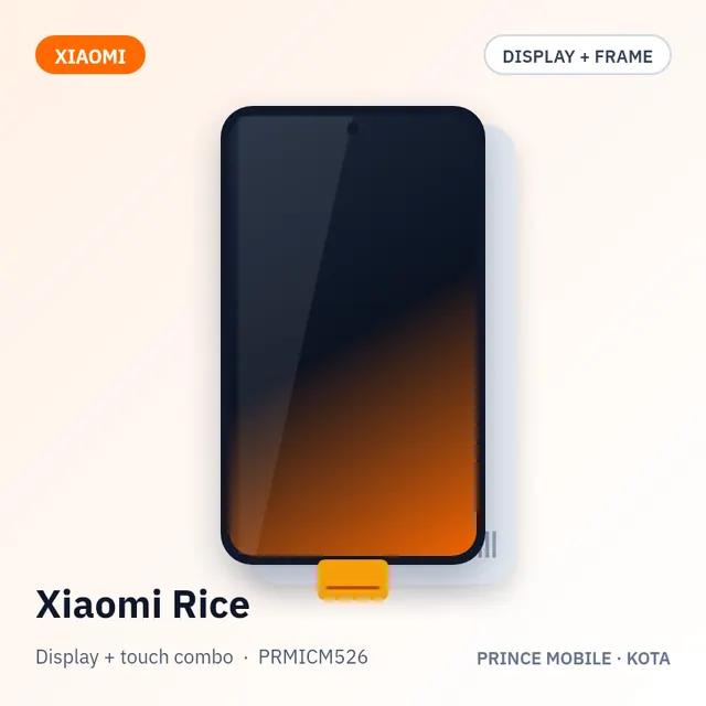 Xiaomi Rice Display Combo (Screen + Touch, with Frame)