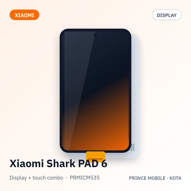 Xiaomi Shark PAD 6 Display Combo (Screen + Touch)
