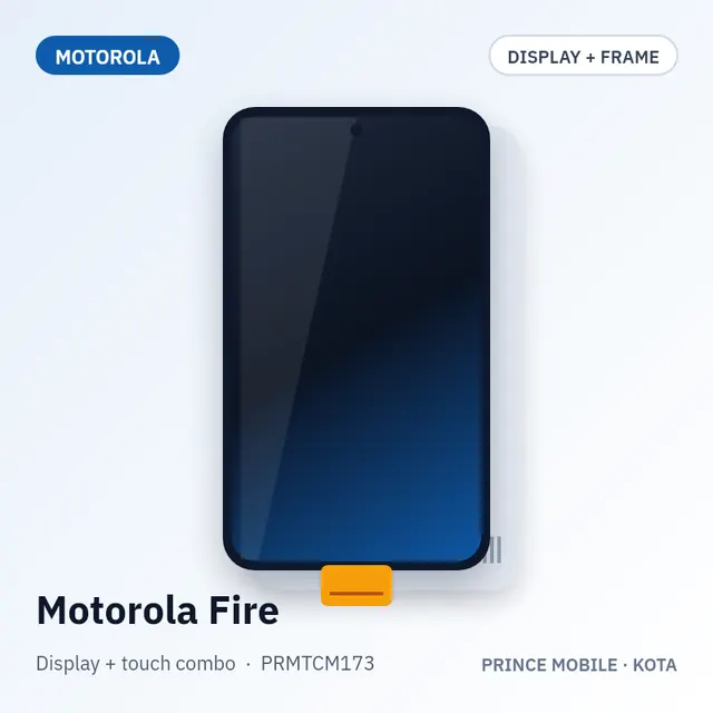 Motorola Fire Display Combo (Screen + Touch, with Frame)