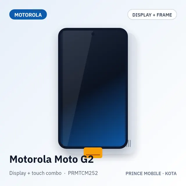 Motorola Moto G2 Display Combo (Screen + Touch, with Frame)