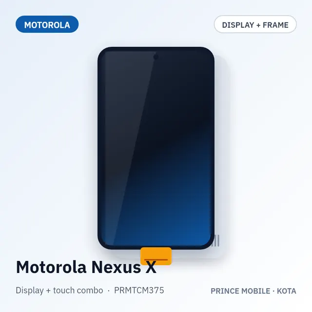 Motorola Nexus X Display Combo (Screen + Touch, with Frame)