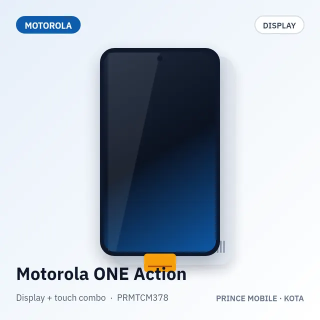 Motorola ONE Action Display Combo (Screen + Touch)