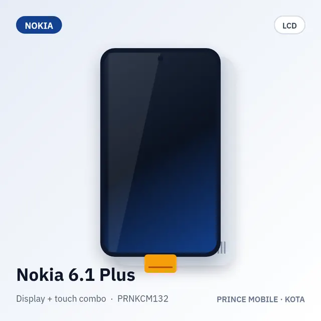 Nokia 6.1 Plus Display Combo (LCD + Touch)