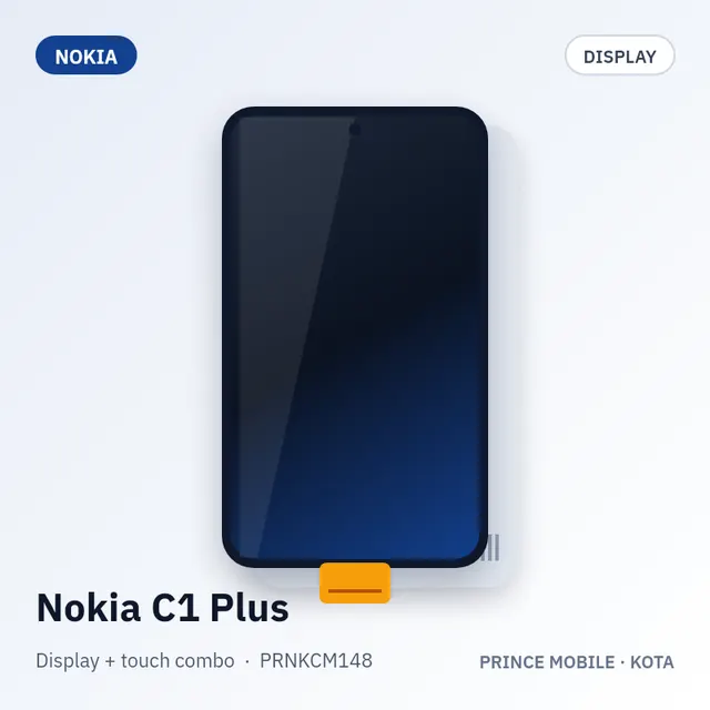 Nokia C1 Plus Display Combo (Screen + Touch)
