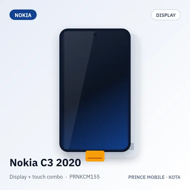 Nokia C3 2020 Display Combo (Screen + Touch)
